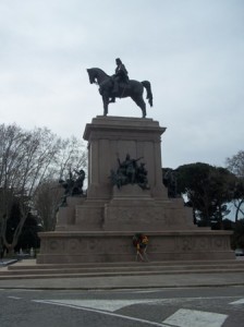 monumento Garibaldi-Gianicolo