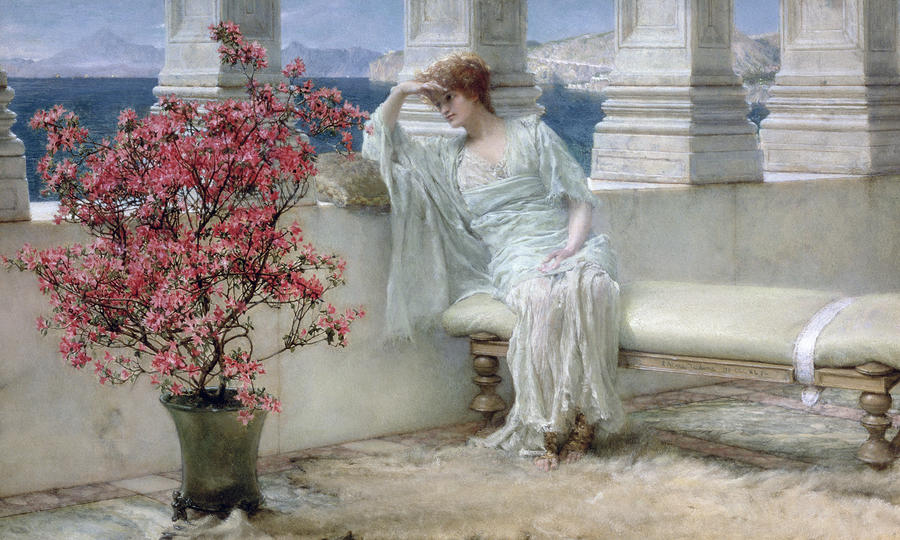 her-eyes-are-with-her-thoughts-and-they-are-far-away-sir-lawrence-alma-tadema